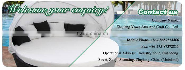 Waterproof rattan sofa set with cushion