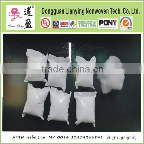 Flame retardant BS5852 100% Hi-loft polyester soft toy Filling