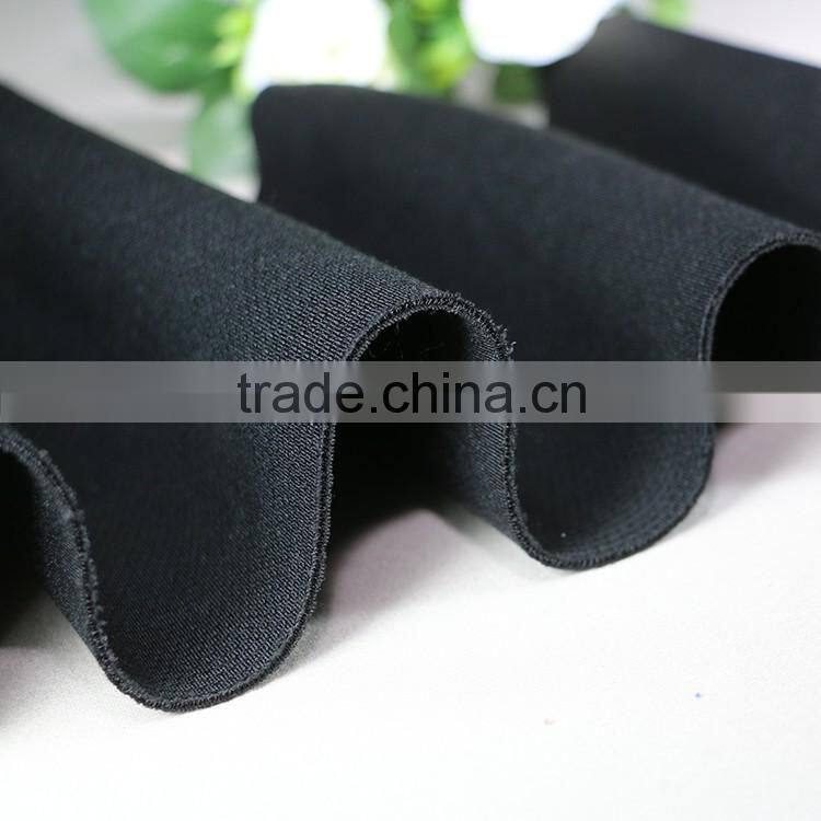 polyester spandex jacquard knitting fabric, knitting fabric stock lots thick polyester stretch knit fabric