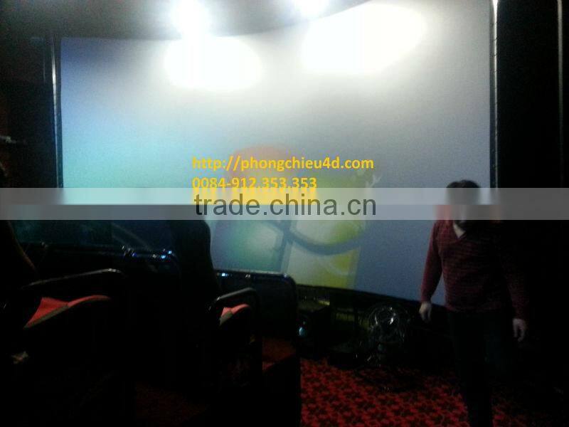 HOT curved screen 6D cinema