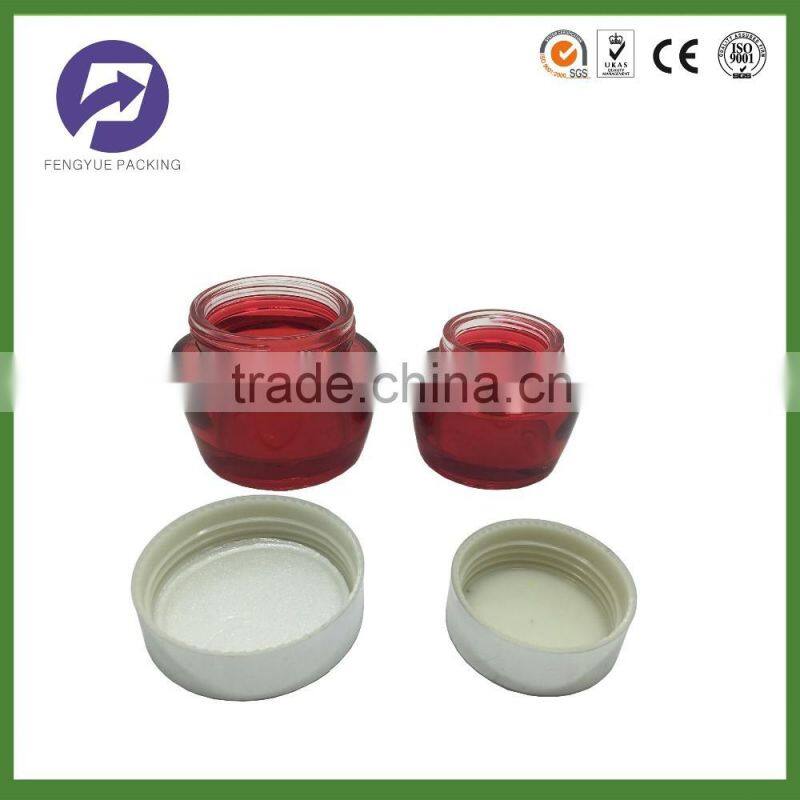 Hot selling cosmetic lotion bottles and galss cream jars