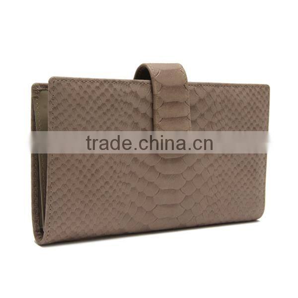 lovely fashion luxurious super women quality snake leather wallet