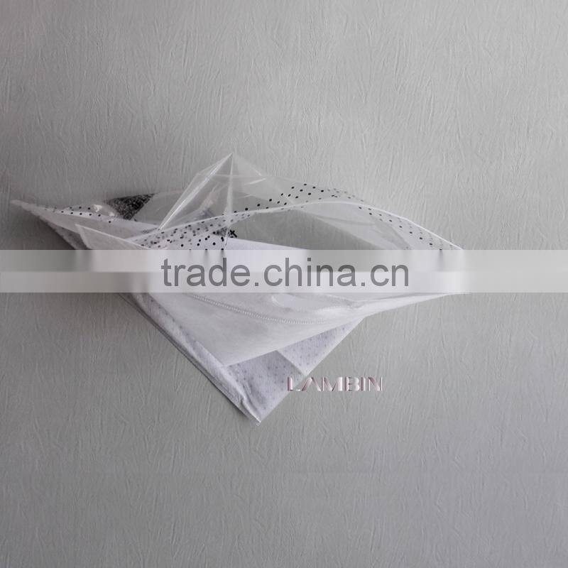 Excellent non-woven fabrics cloth and plastic packaging bag for home textiles