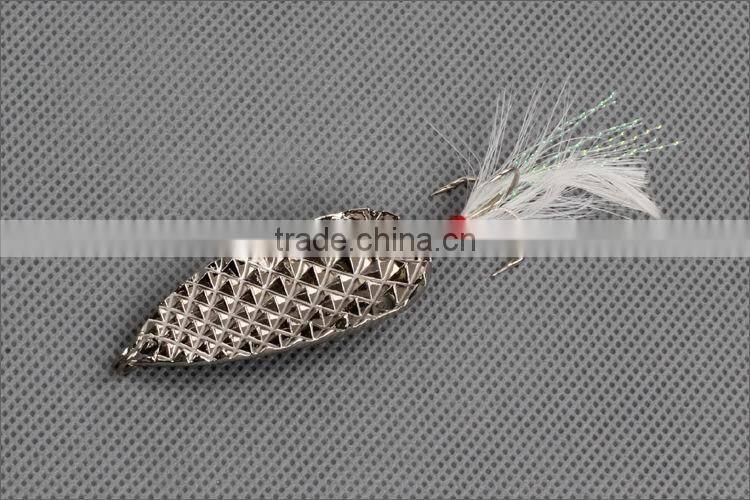 Wholesale 10g 15g silvery/golden Metal Fishing Lures