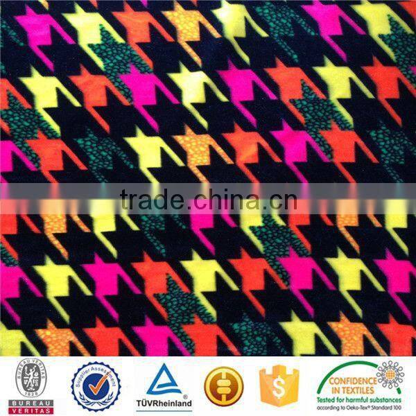 Indian Tricot Polyester Spandex Leggings Fabric For Fashion Women Wholesale