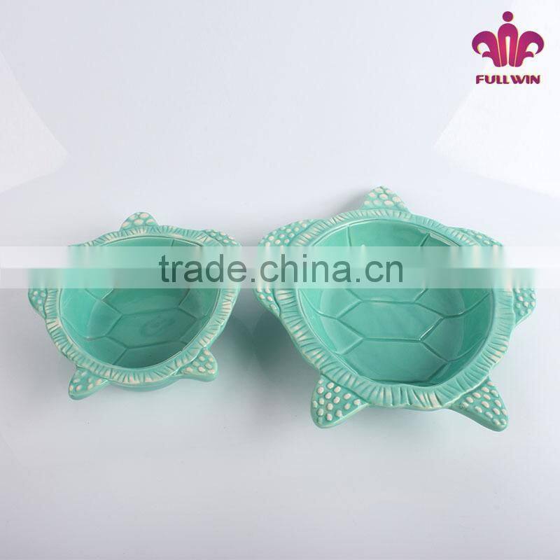 Tortoise shape cheap ceramic sweet bowl
