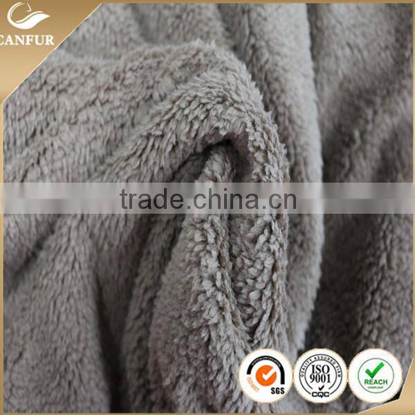 100% Polyester sherpa lining fabric