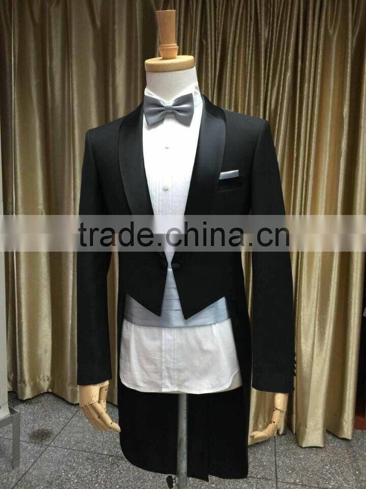 Bespoke classic gentlemenly morning suit with long tail