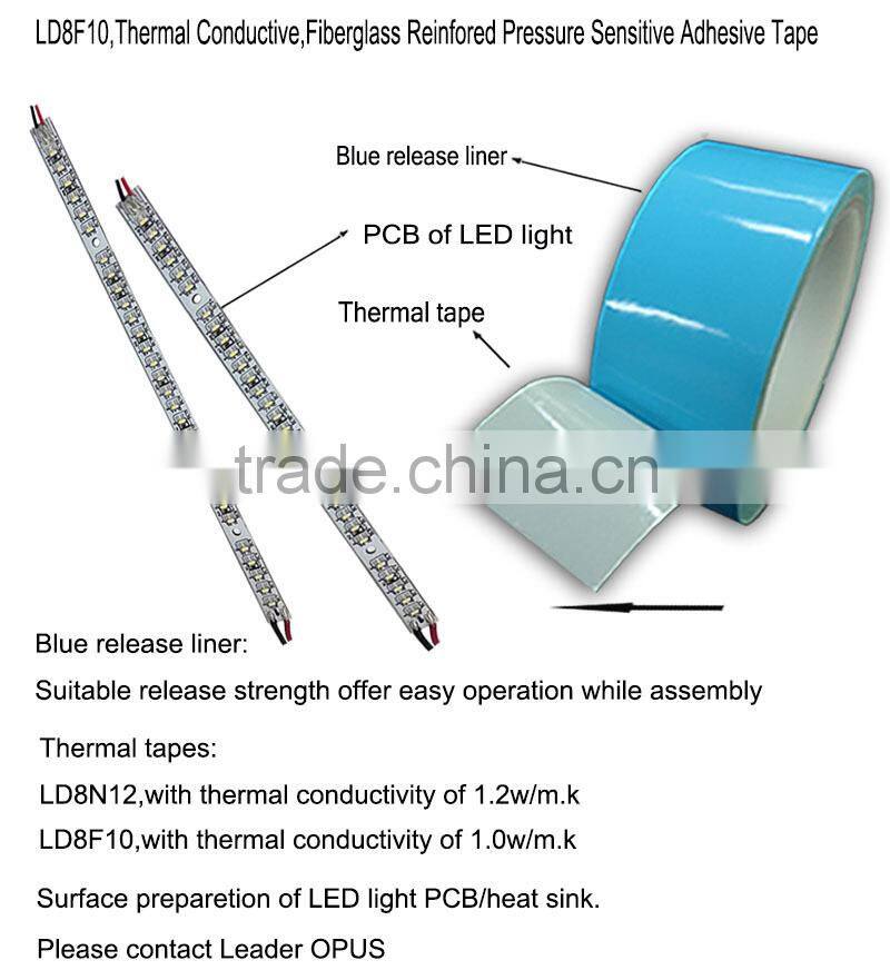 Double Sided Thermal insulation adhesive tapes for LED lighting