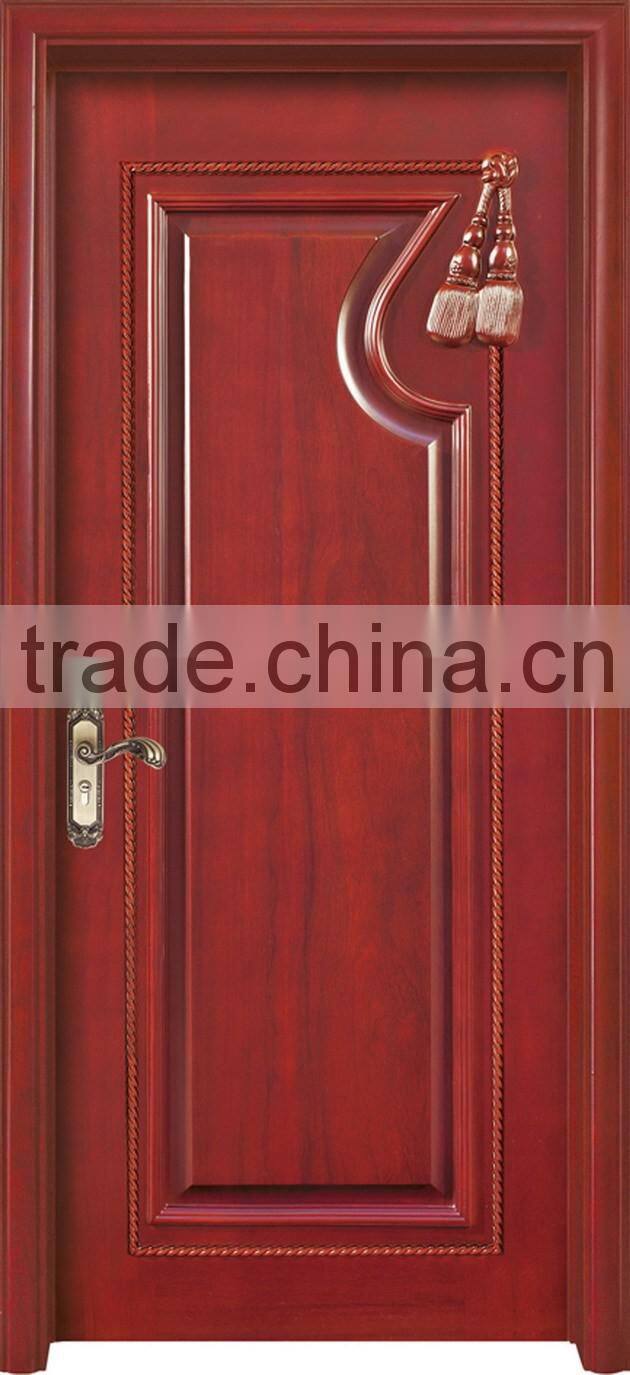 China painting solid wood door for Interior YHB-1230