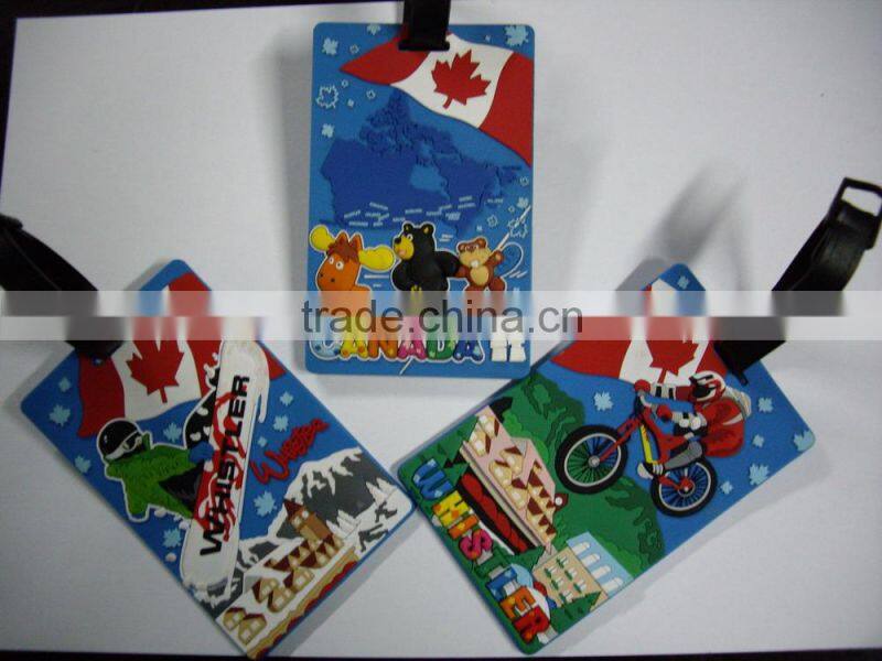 2013Promotion gift LuggageTag ,Soft PVC Tag ,Soft PVC Hang Tag