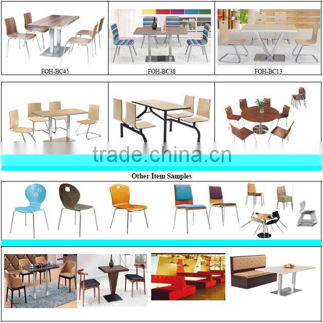 CIFF Restaurant Furniture Table and Chair Set (FOH-BC28)