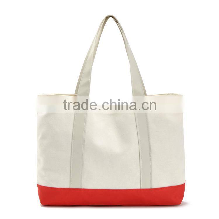 Wholesale grocery cheap logo fashionable canvas shopping bag