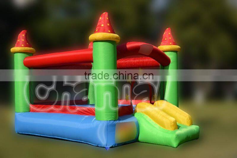Indoor cheap home use kids inflatable bouncer castle, air bouncer inflatable trampoline