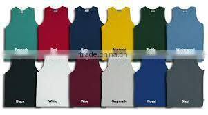 Y-Back Tank-Top / Gym TankTop / Gym Vest / Y-Back Singlet/gold gym