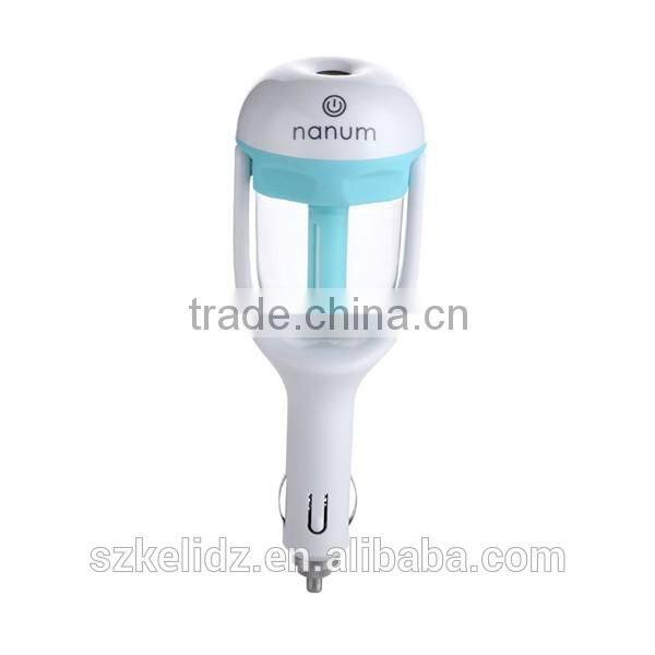 Mini Car Charger Humidifier, Air Purifier Humidifier Aromatherapy Car Supplies