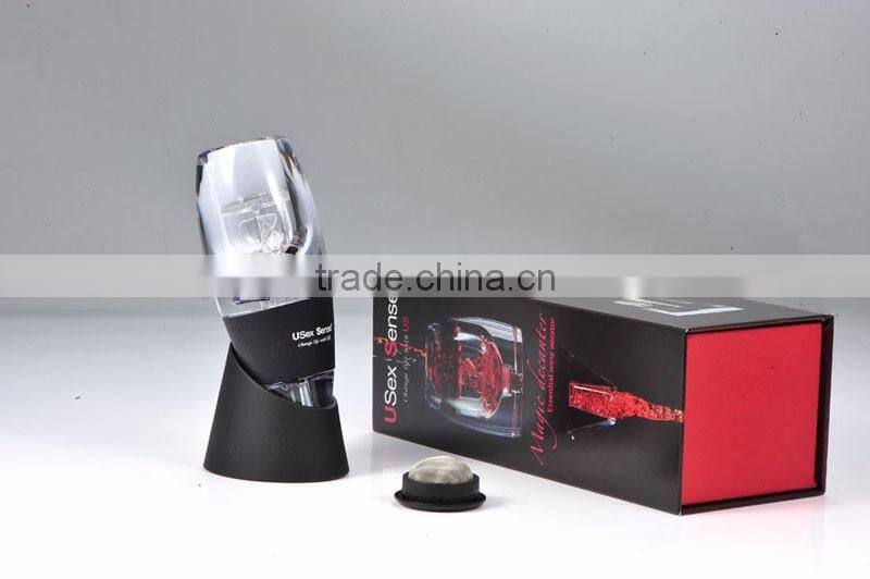 4 Stage Magic Red Wine Decanter to Improve Wines and Add Air with Best Wine Aeration