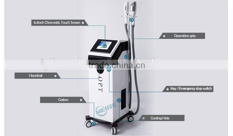 Hot selling vertical opt shr ipl hair remover shr