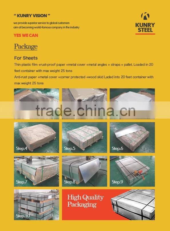 Tinplate bright surface for macking square oil cans.