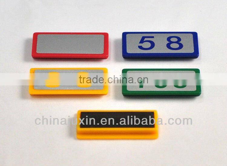 LOGO rectangle plastic magnet