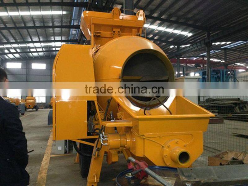High capacity good manufacture portable concrete mixer and pump