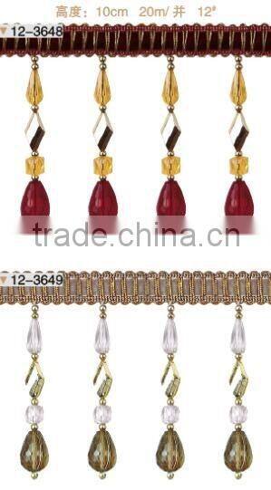 wholesale beaded suede fringe