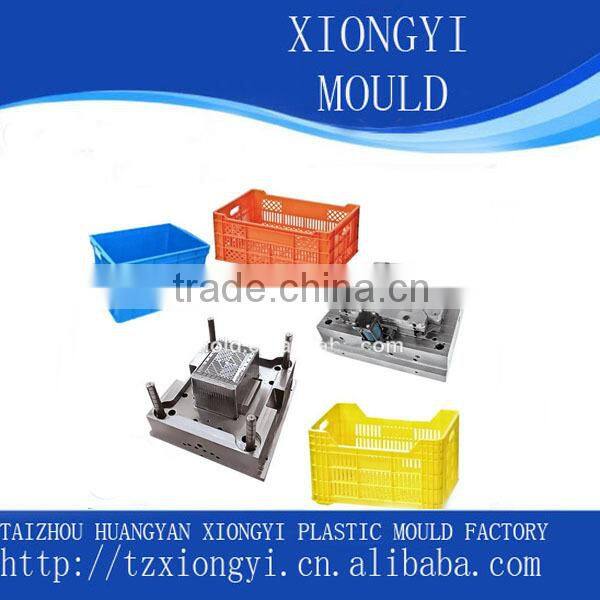 custom EU standard injection plastic recycle container mould manufacturer