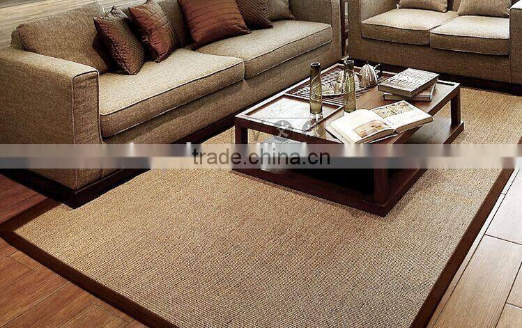 Non-slip natural sisal carpet