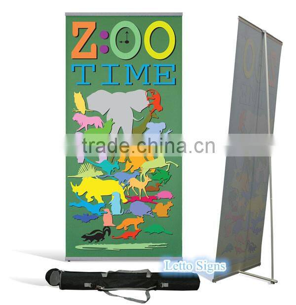 L Banner Stand