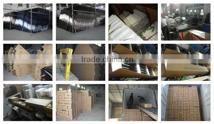 Popular 58mm1800mm Solar Water Heater Three Target Solar Vacuum Tubes with Purple Golden Color