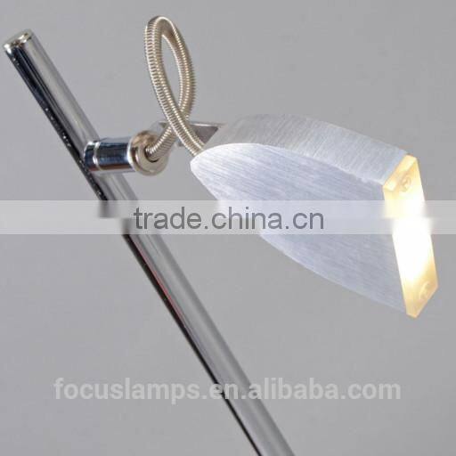 Aluminium with Chrome hotel table lamp FL-5011