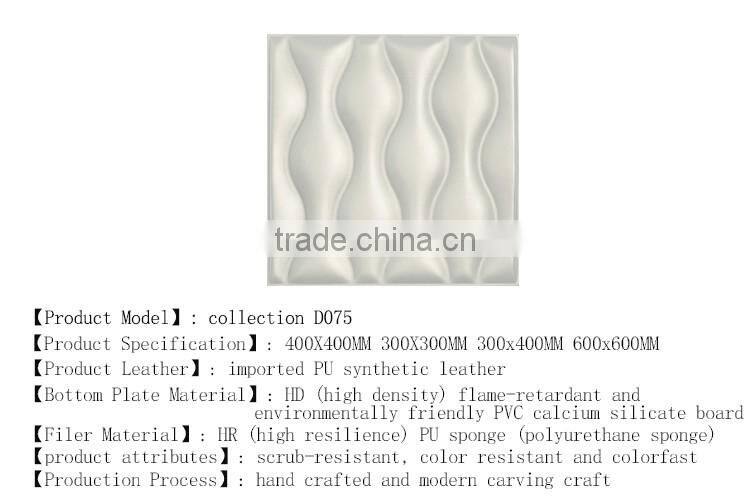 Interior Decoration Soundproof Material Wall Board