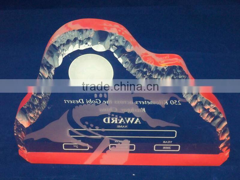 new design award trophy for sport winner