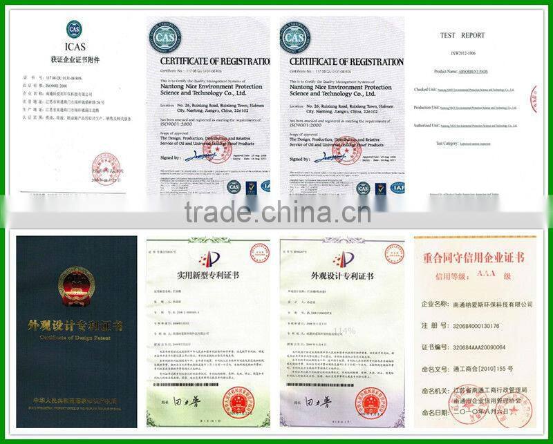 100% PP Oil Absorbent Sock/Boom 12.7cm(D)*300cmL