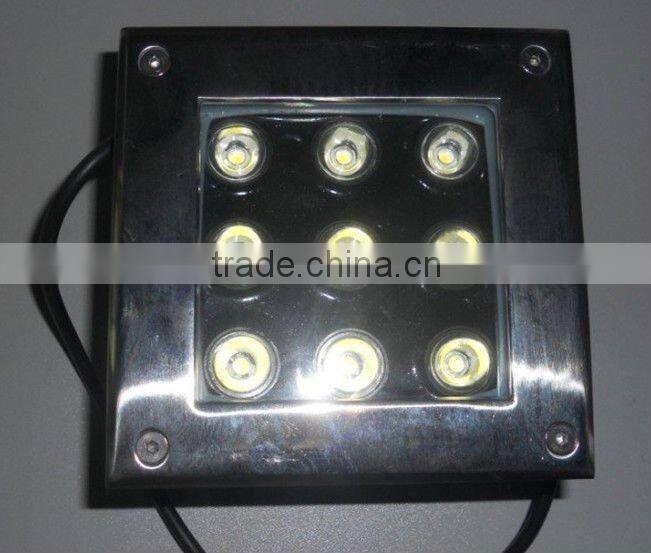 9w led underground light,DC12V input