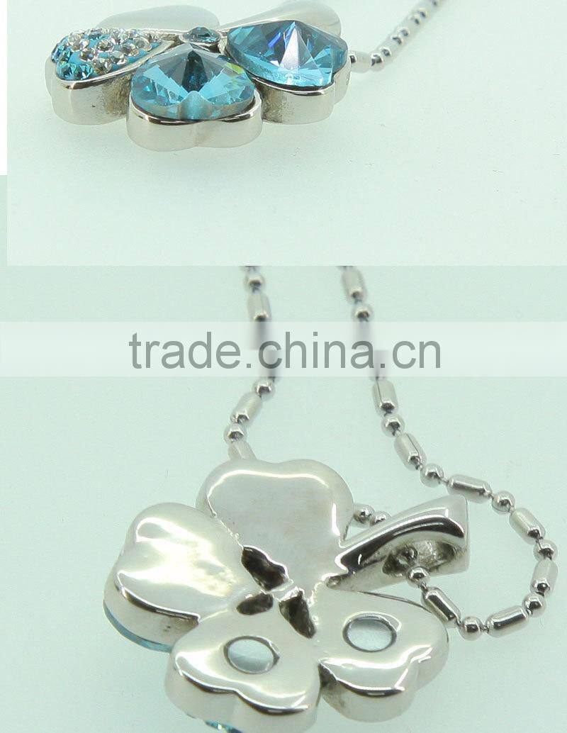 Stainless Steel Jewerly Zircon Pendant Designs For Women