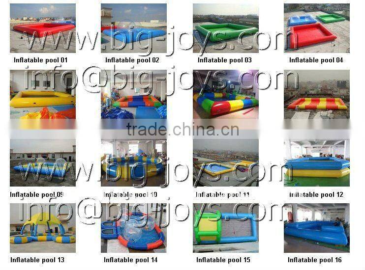 Outdoor PVC adult plastic inflatable swimming pool for Spa