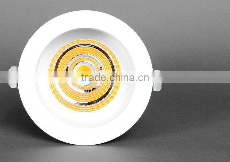 CCC CE RoHS approved 10w led cob downlight for star hotel