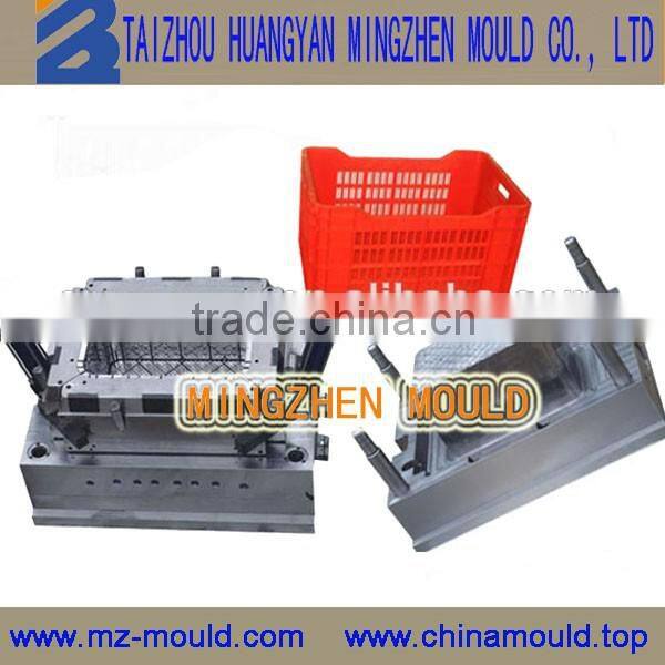 customer made high quality plastic turnover crate mould