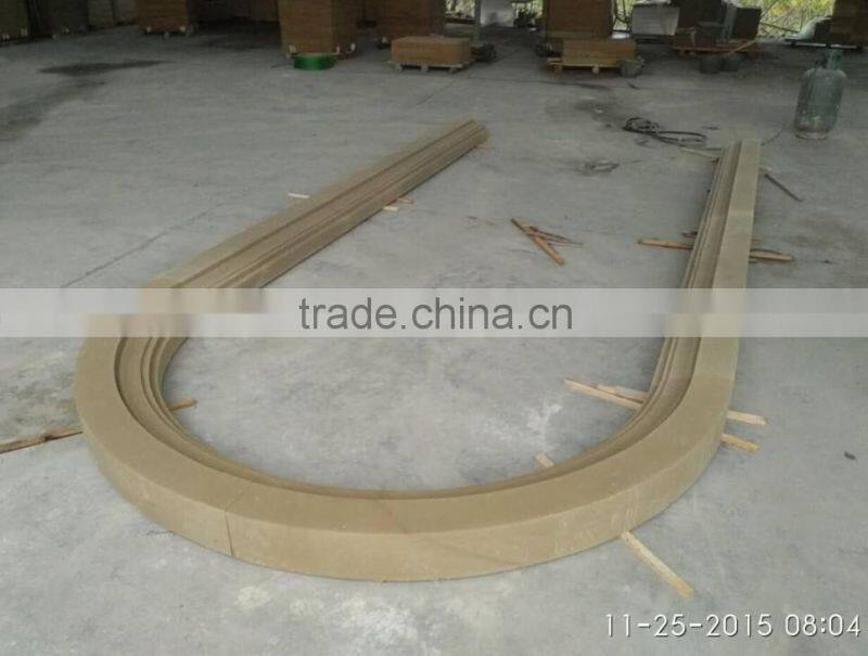 Church renovation external wall decoration sandstone window surround