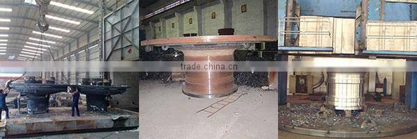 Double cylindrical roller bearing for ball mill