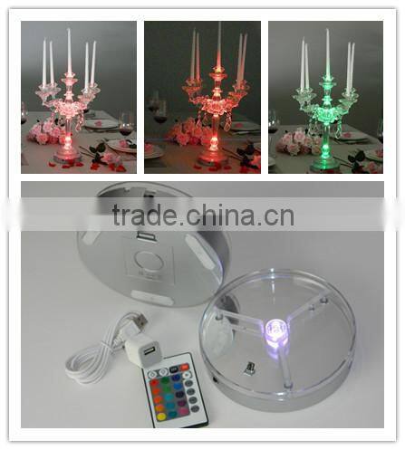 2015 hot items products table centrepieces Battery operated acrylic wedding party supplies event lighting