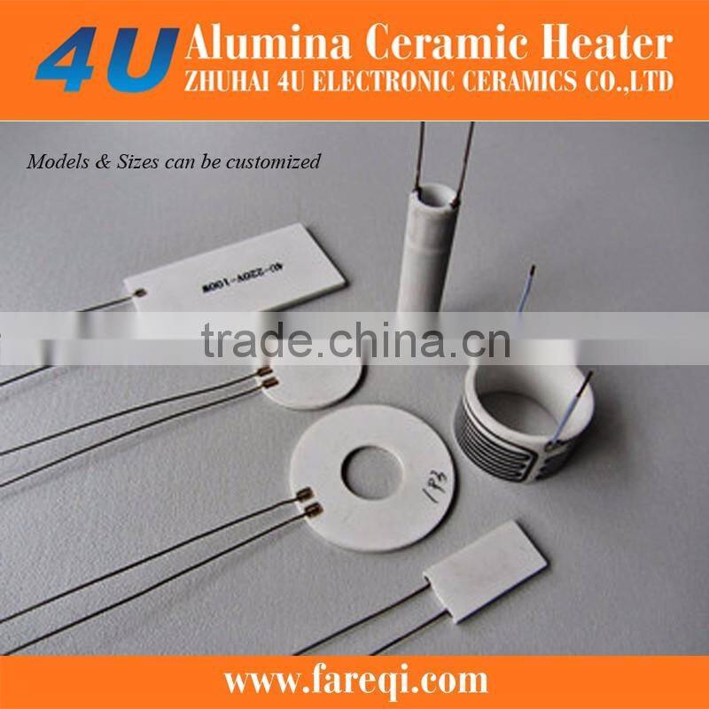 Rectangular Design 3.7V-240V Aluminum Ceramic Mica Heater for Ultrasonic