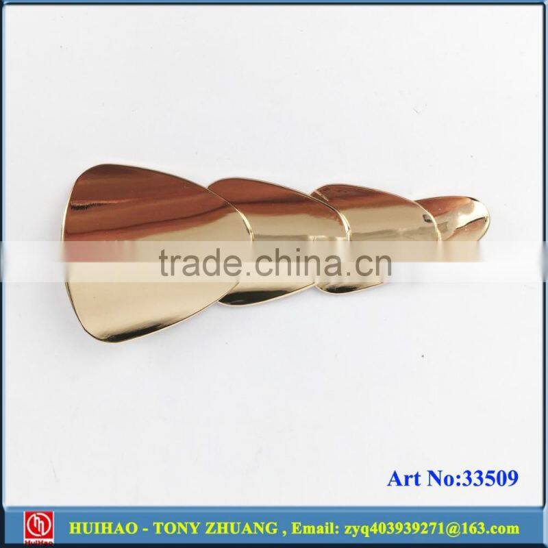gold plating metal shoe buckle parts accessories (32792)