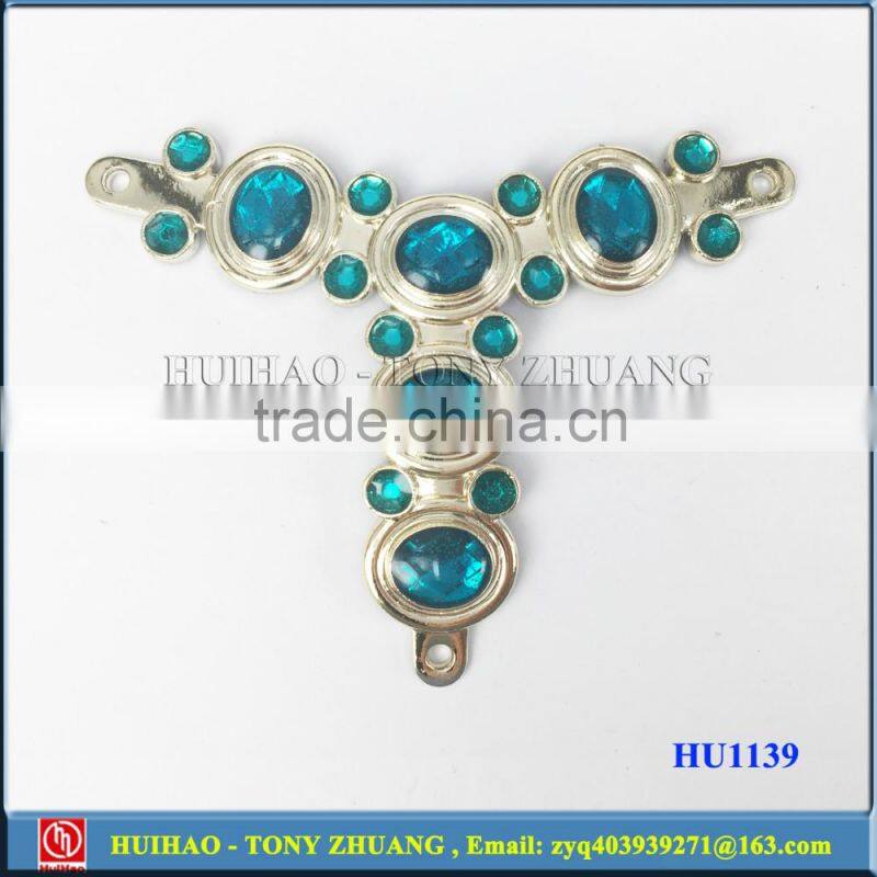 Pink color plastic flip flops buckle chain HU1158C