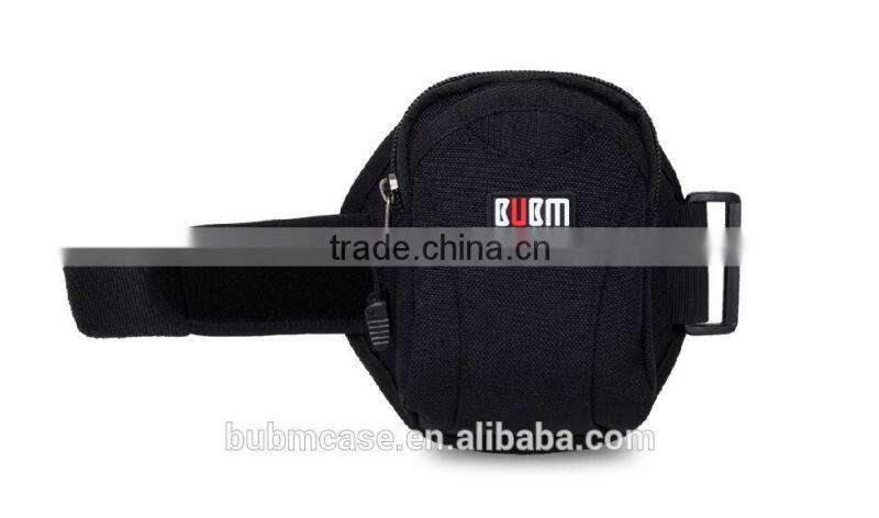 Black Running Sport Armband Recreational Runner Wrist Bag for 4.3" Gym Mobile Phone Arm Holder for Iphone 5s Galaxy S4 HTC ONE