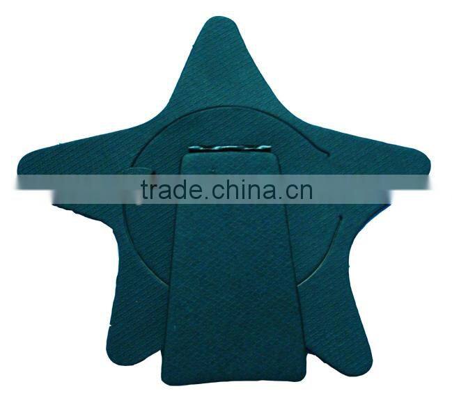 star shape photo frame easel back