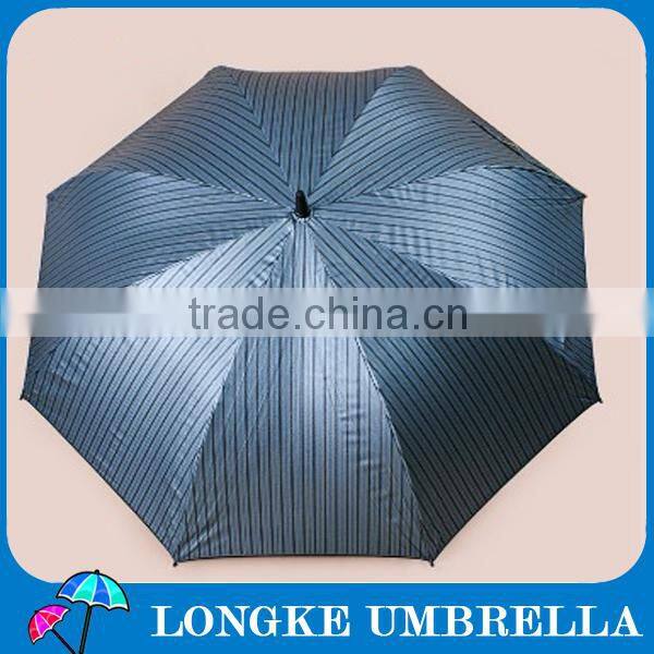 good quality different colors of stripe golf umbrella