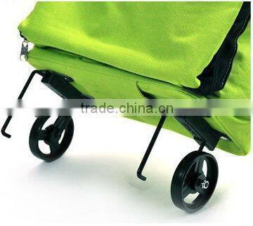 Fashion Wheeled shopping foldable trolley bag