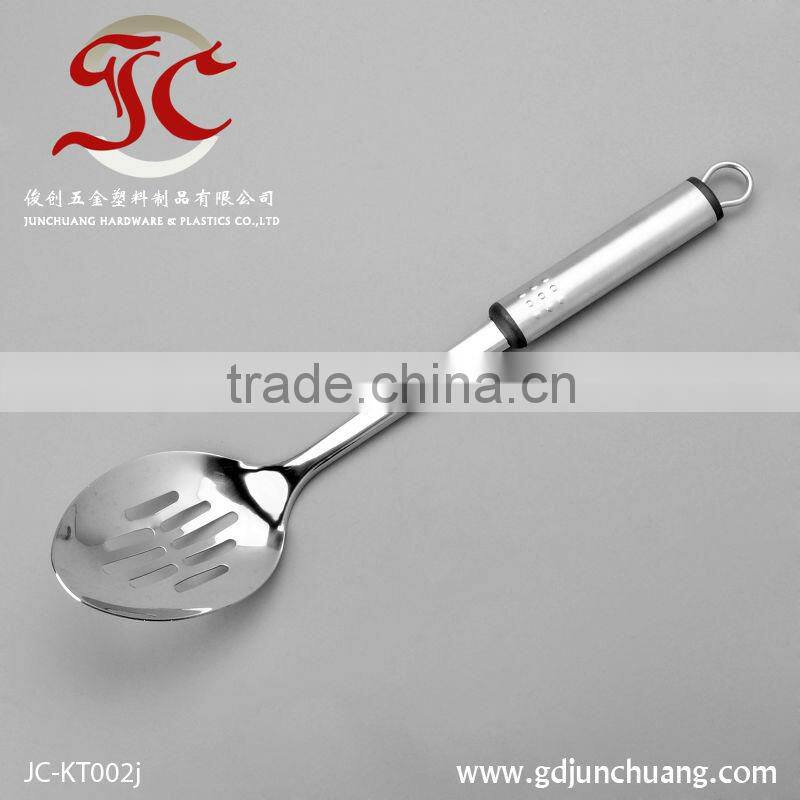 New vogue style stainless steel slotted spoon